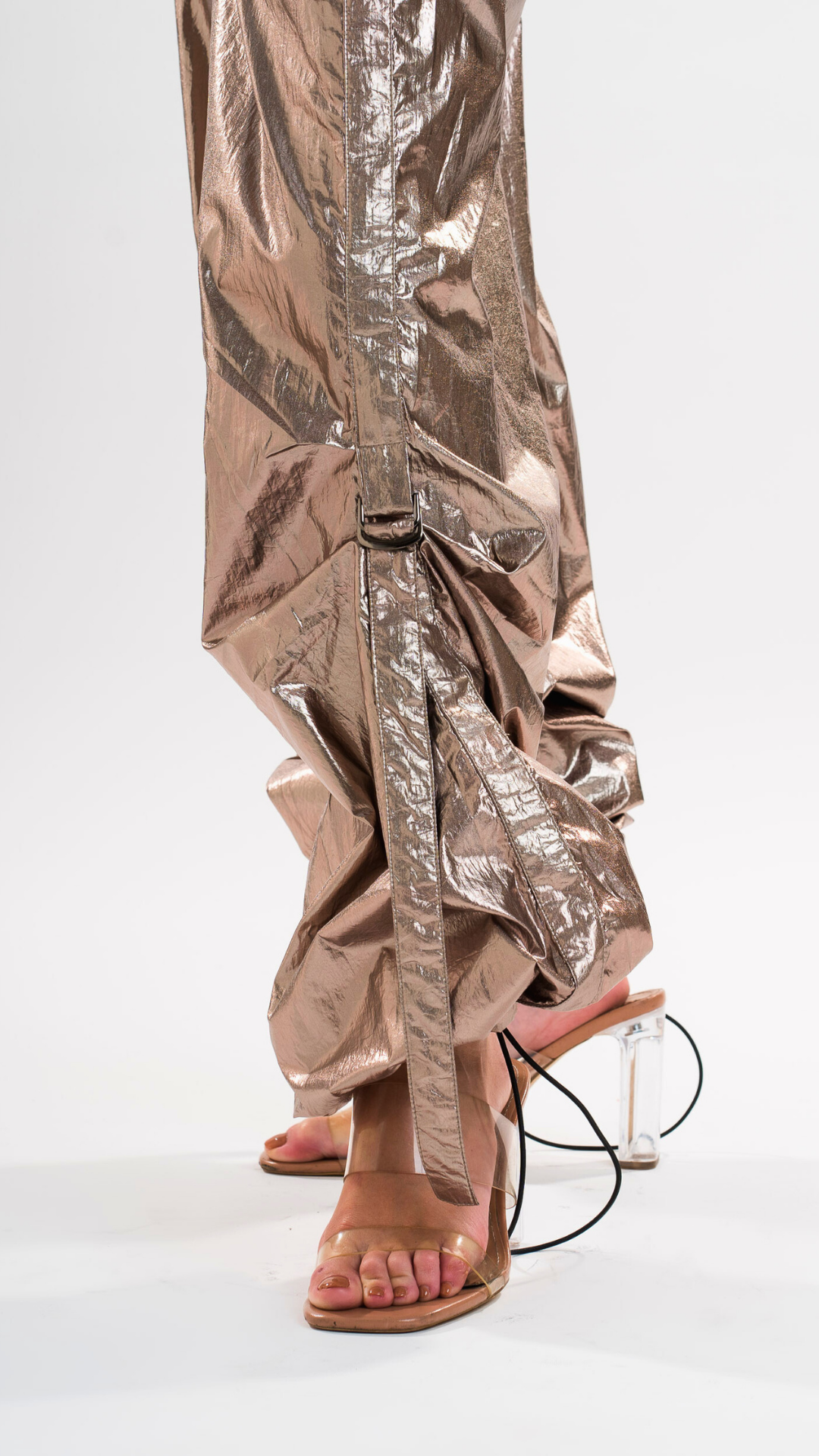 Metalic Parachute Pant