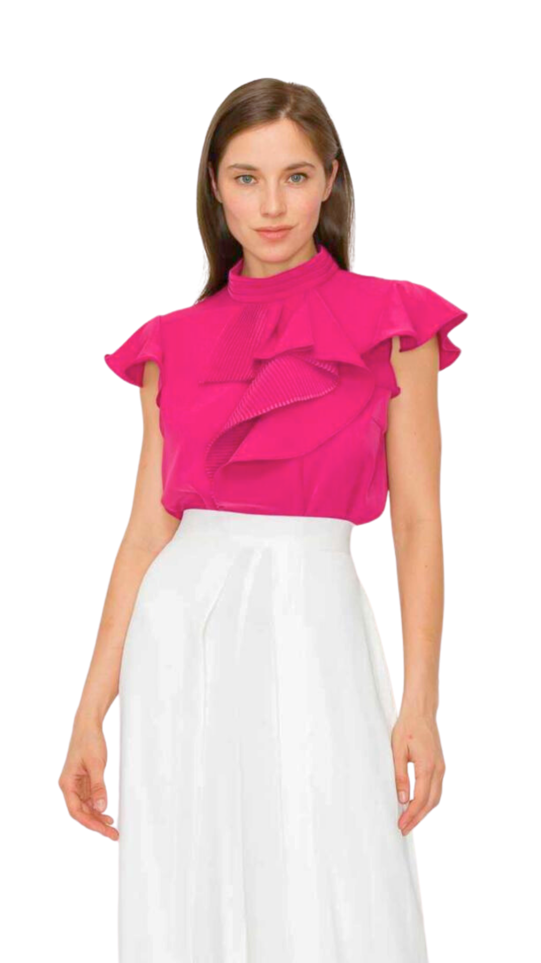 Ruffle Detail Blouse