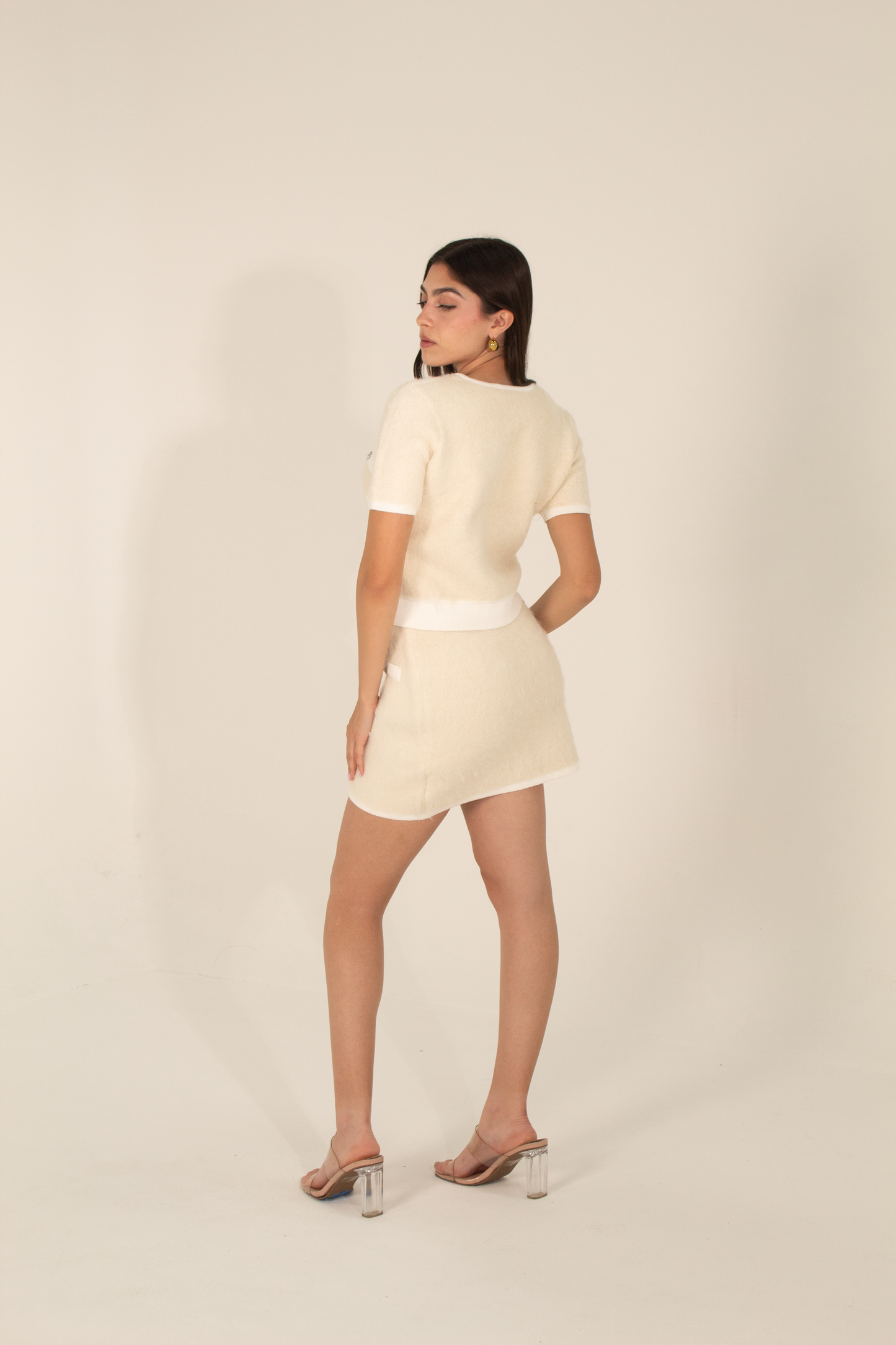 Beige Skirt