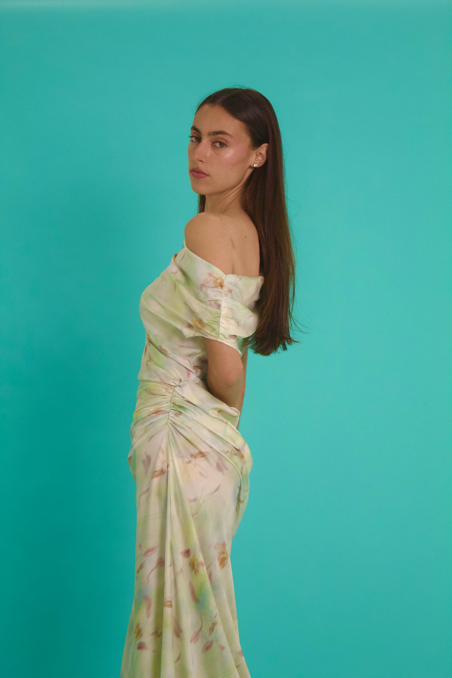 Confetti maxi dress