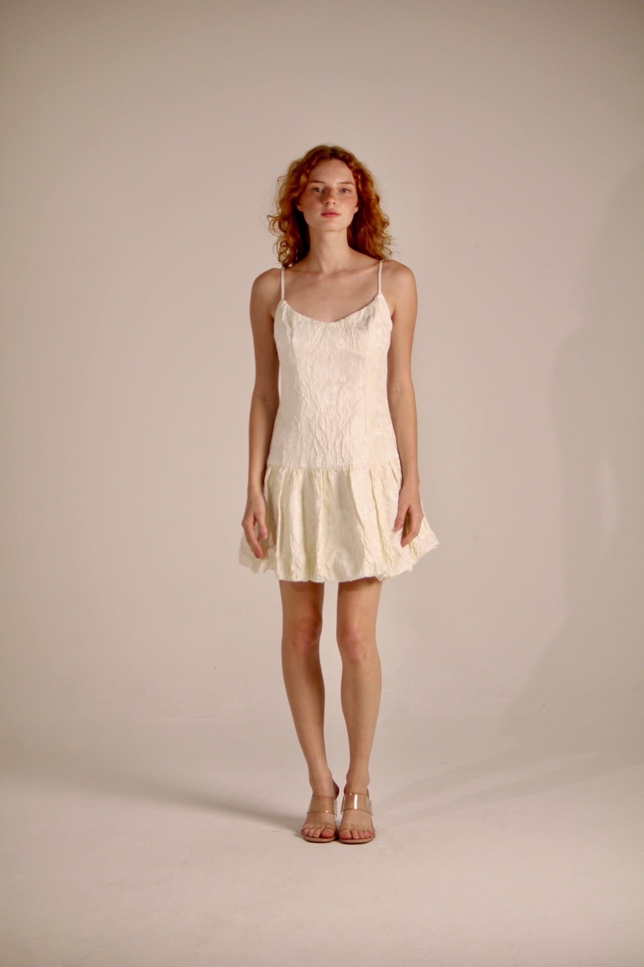 WHITE LACE DRESS