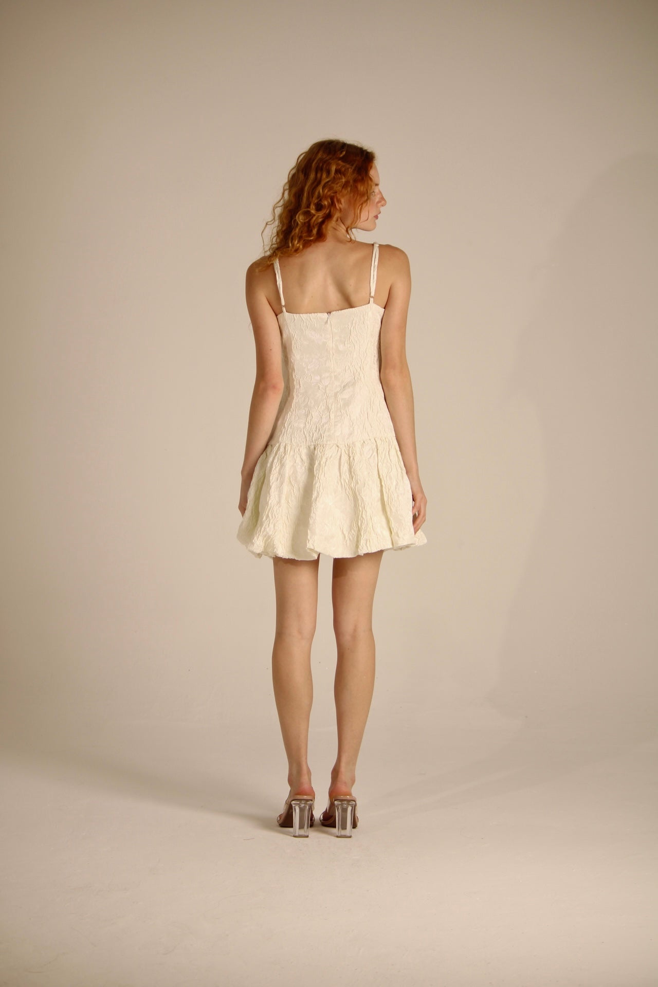 WHITE LACE DRESS