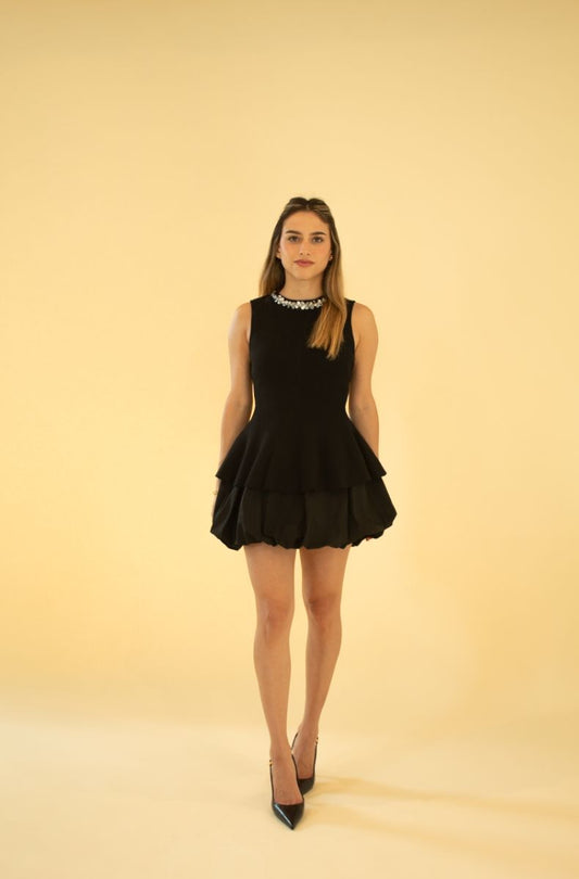 The Rhinestone Collar Mini