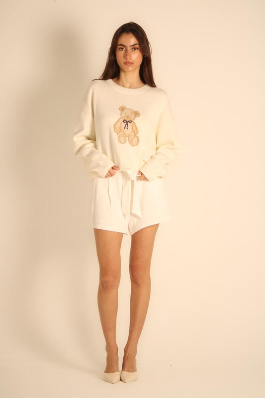 Knitted Bear Sweater