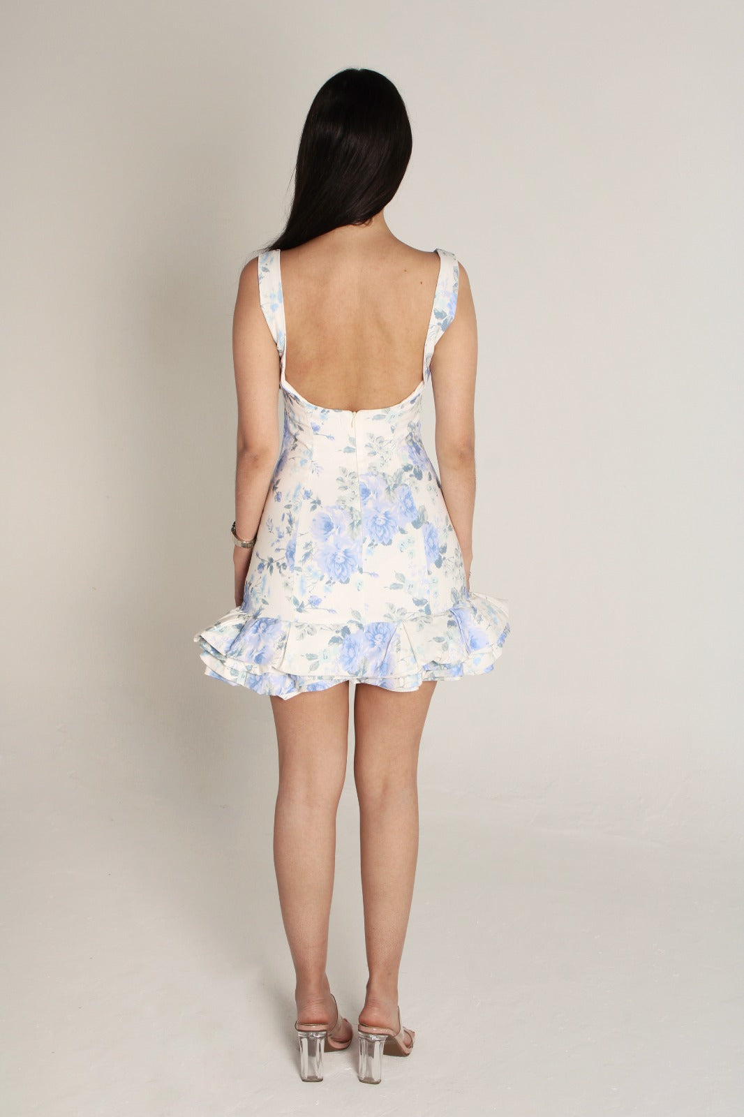 SHORT LIGHT BLUE DRESS