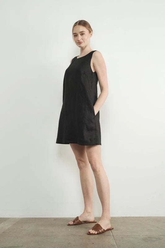 LINEN DRESS