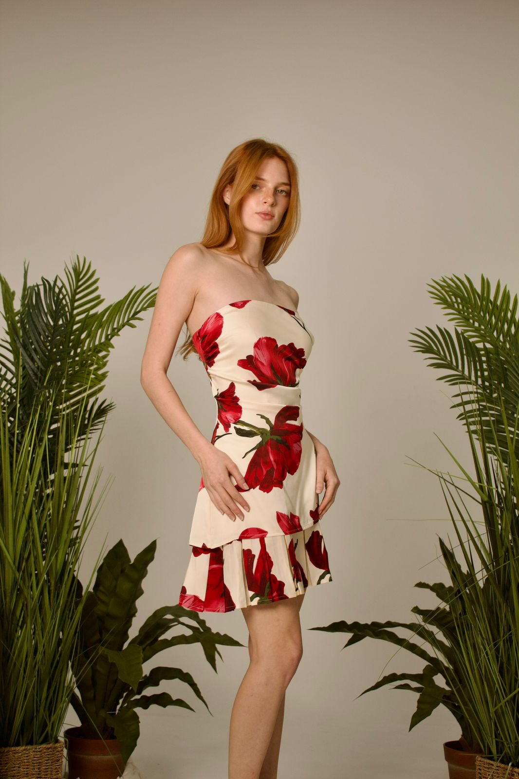 Marbella rose dress