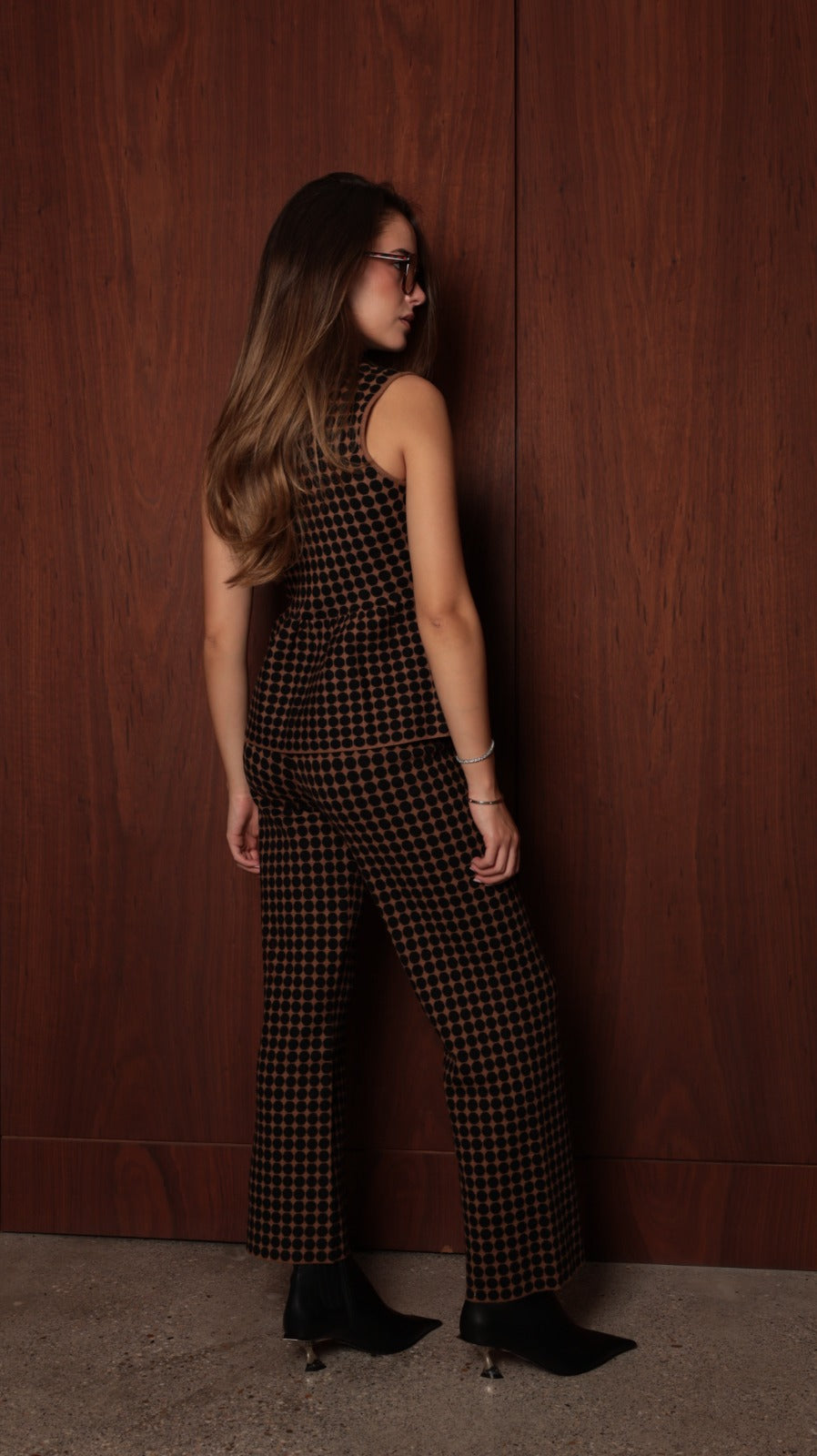Peplum Top — Fitted peplum silhouette