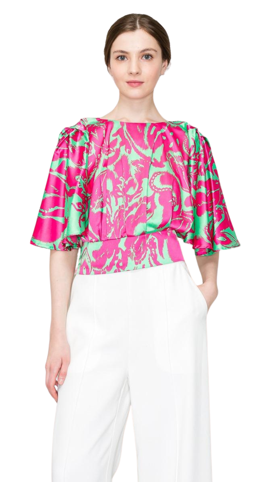 SILKY VIBRANT BLOUSE