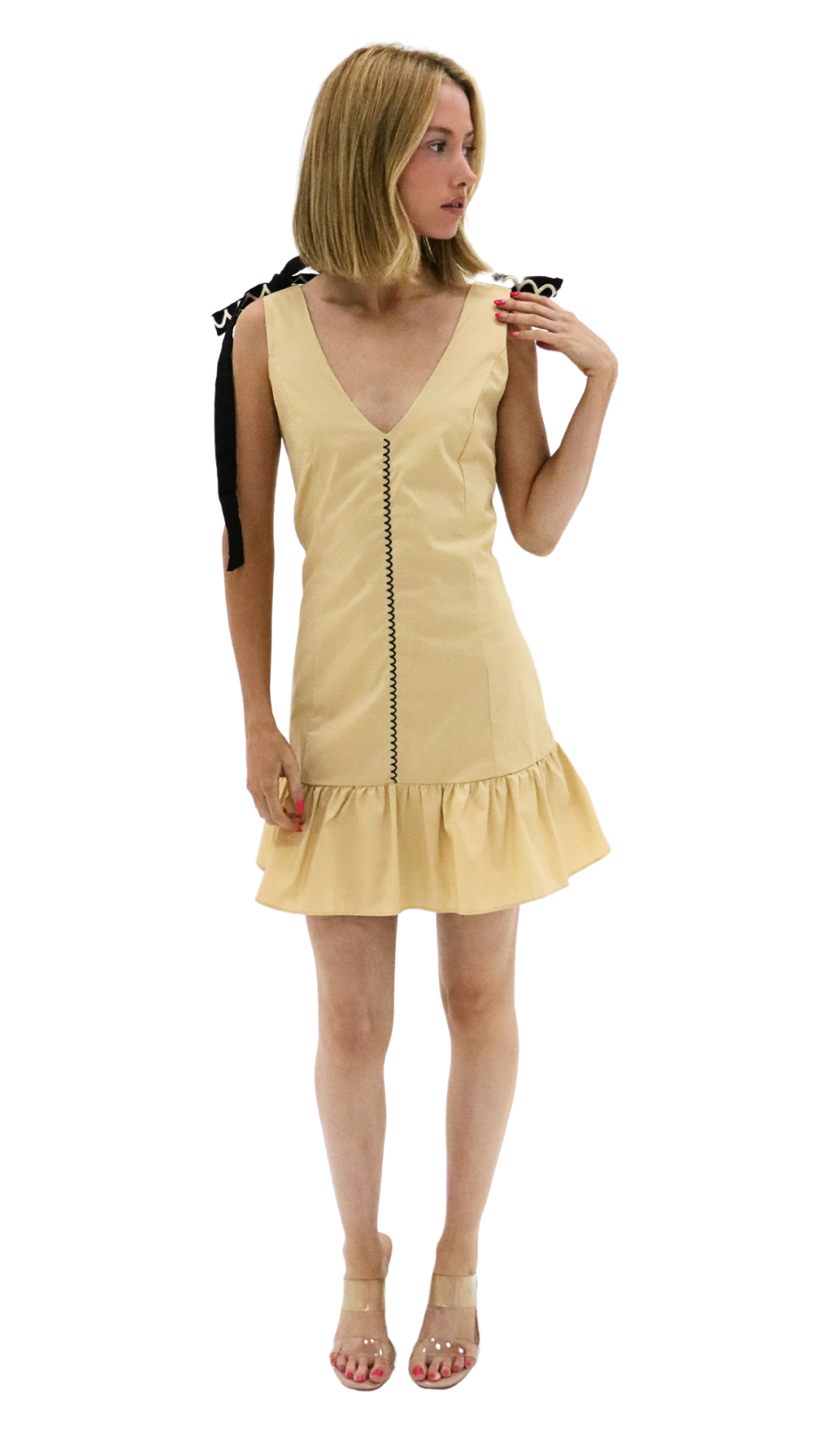 CAMEL SUMMER DRESS