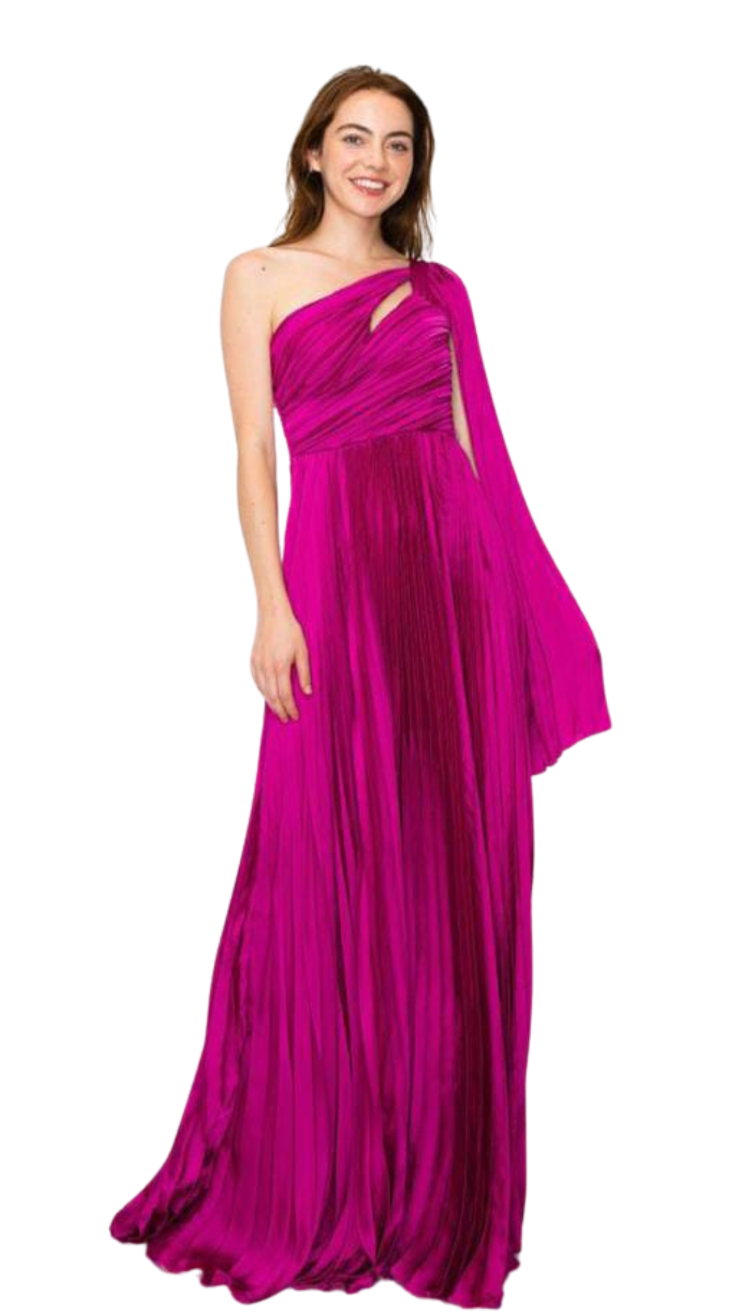 Magenta Glamour Gown