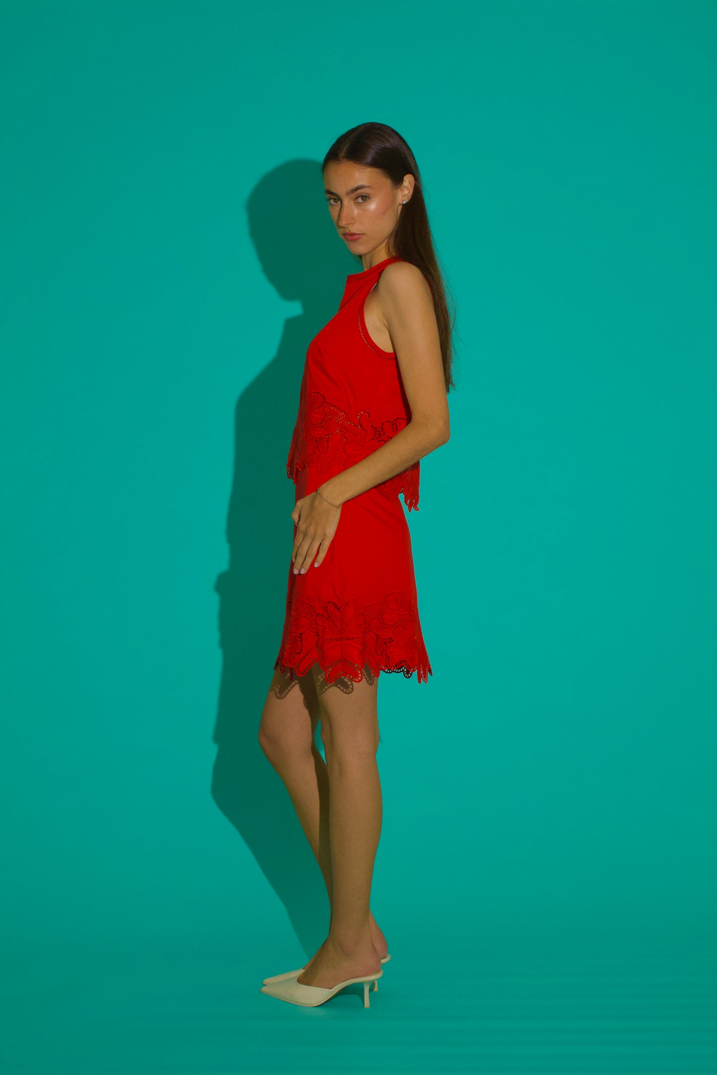 Rouge summer skirt
