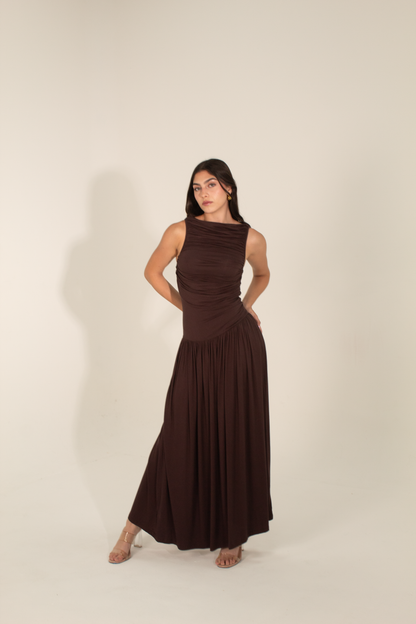 Brown Dress