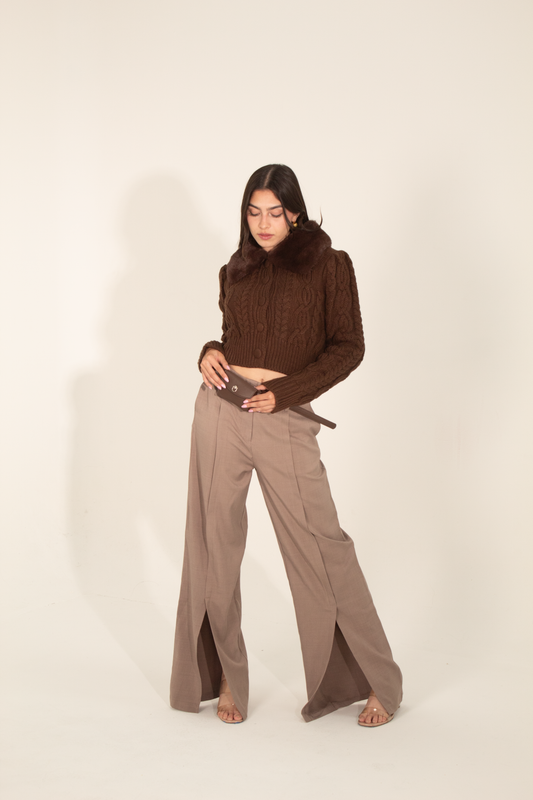 Dress Pants With A Belt