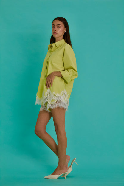 Lime green set