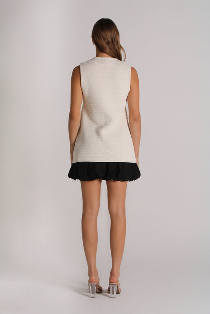 Ballon Linen Skirt