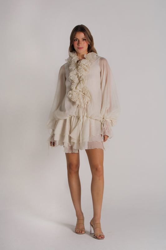 Beige Envide Dress