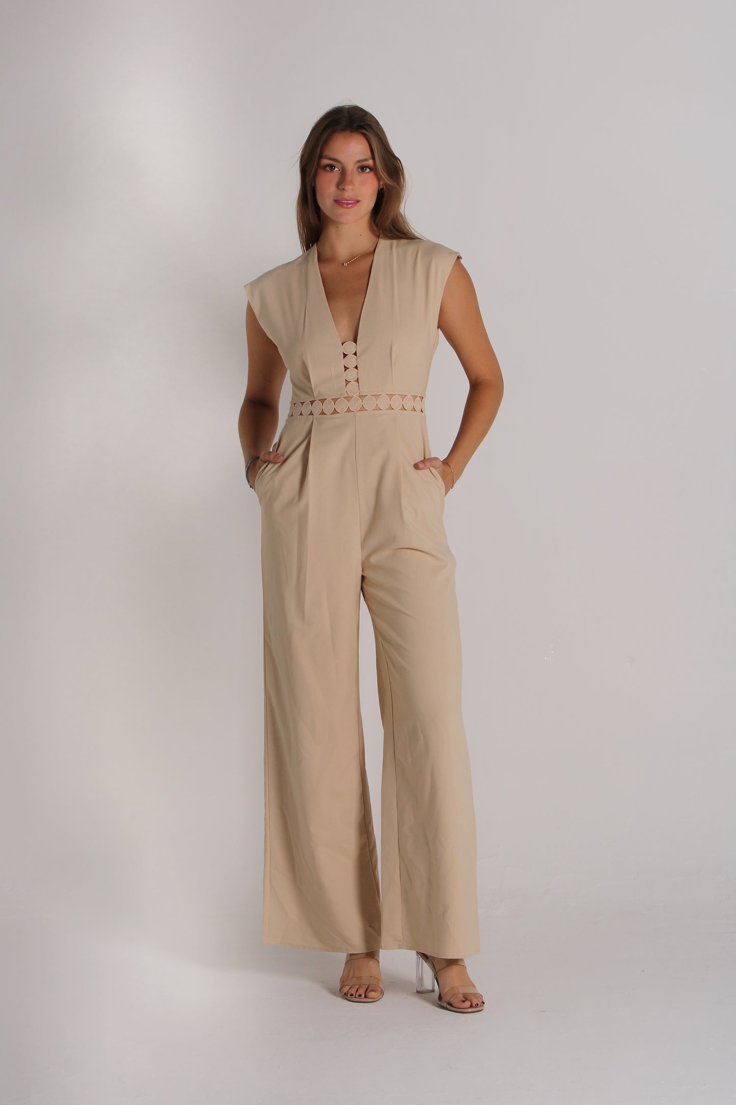 Taupe Jumpsuit