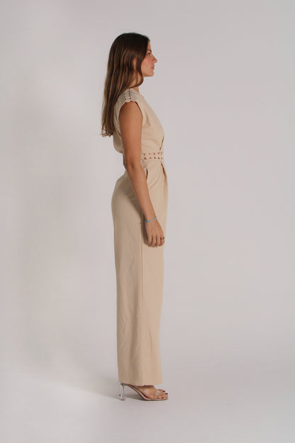 Taupe Jumpsuit