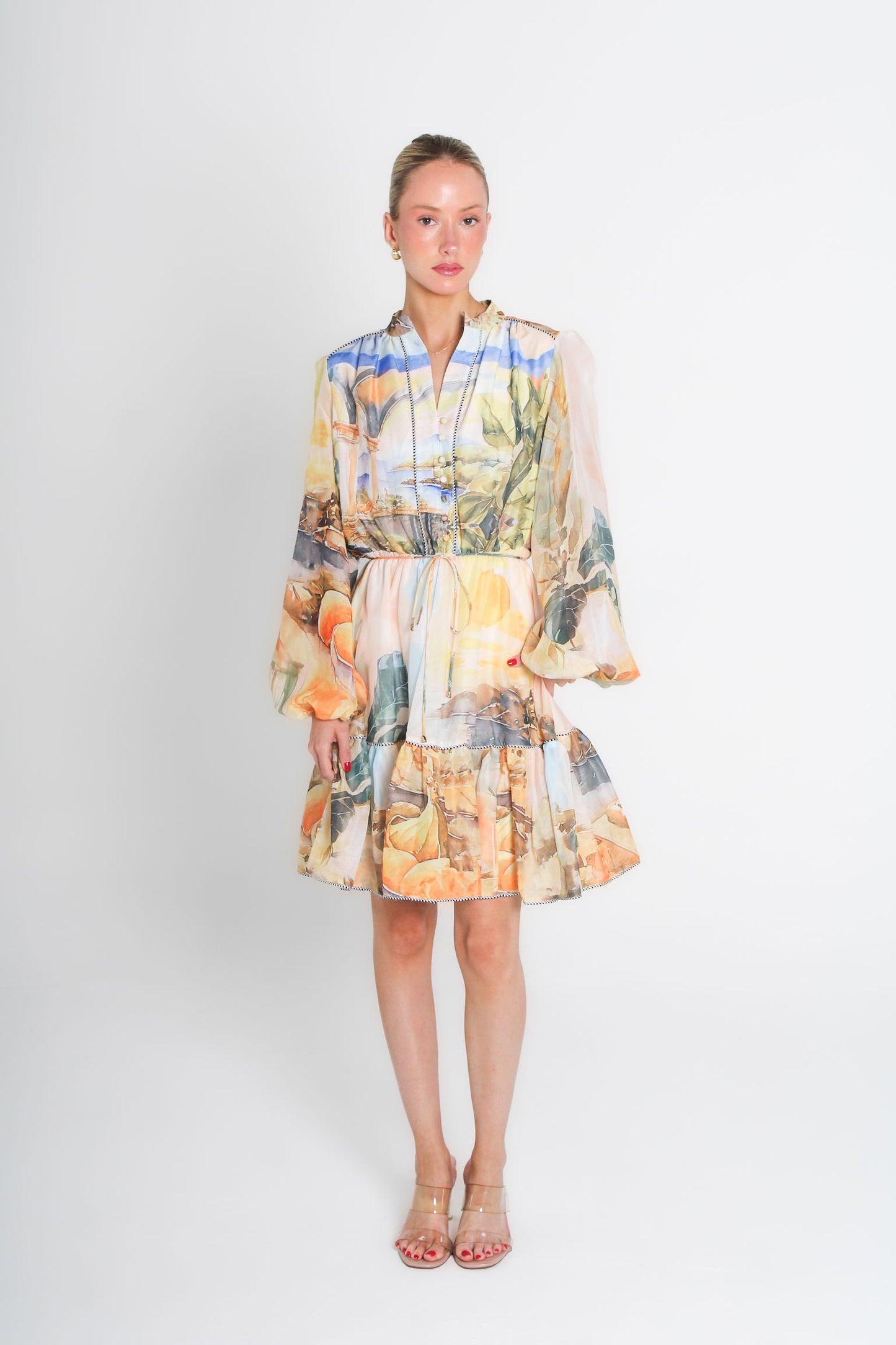 Short Print Dress