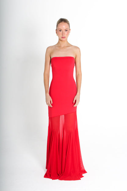 Red Maxi Dress