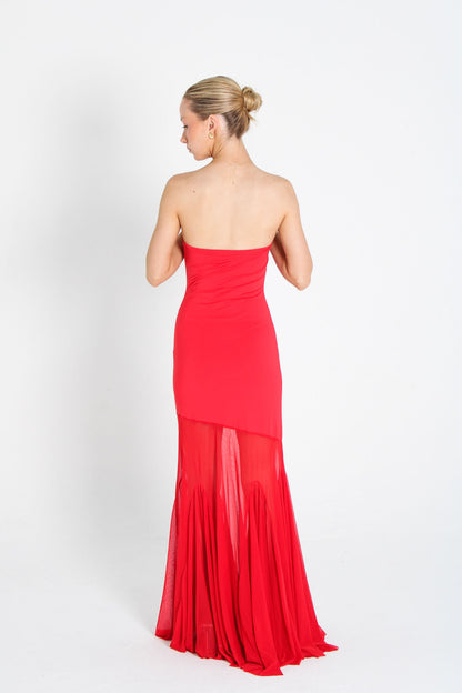 Red Maxi Dress