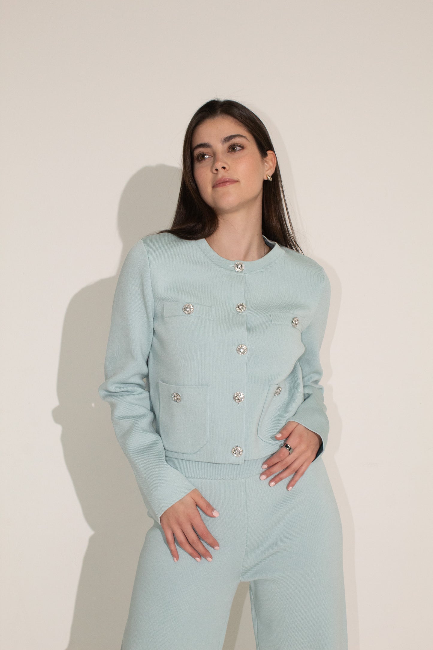 The Diamond Knit Set