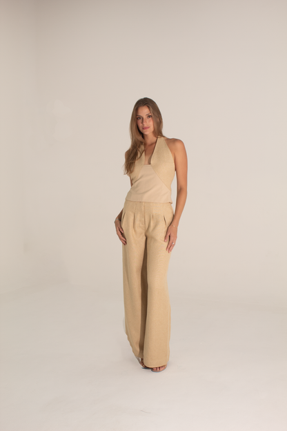 The Halter Pant Set