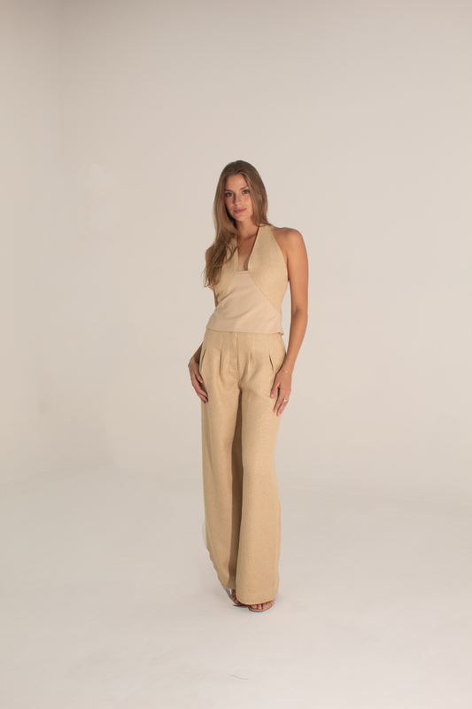 The Halter Pant Set