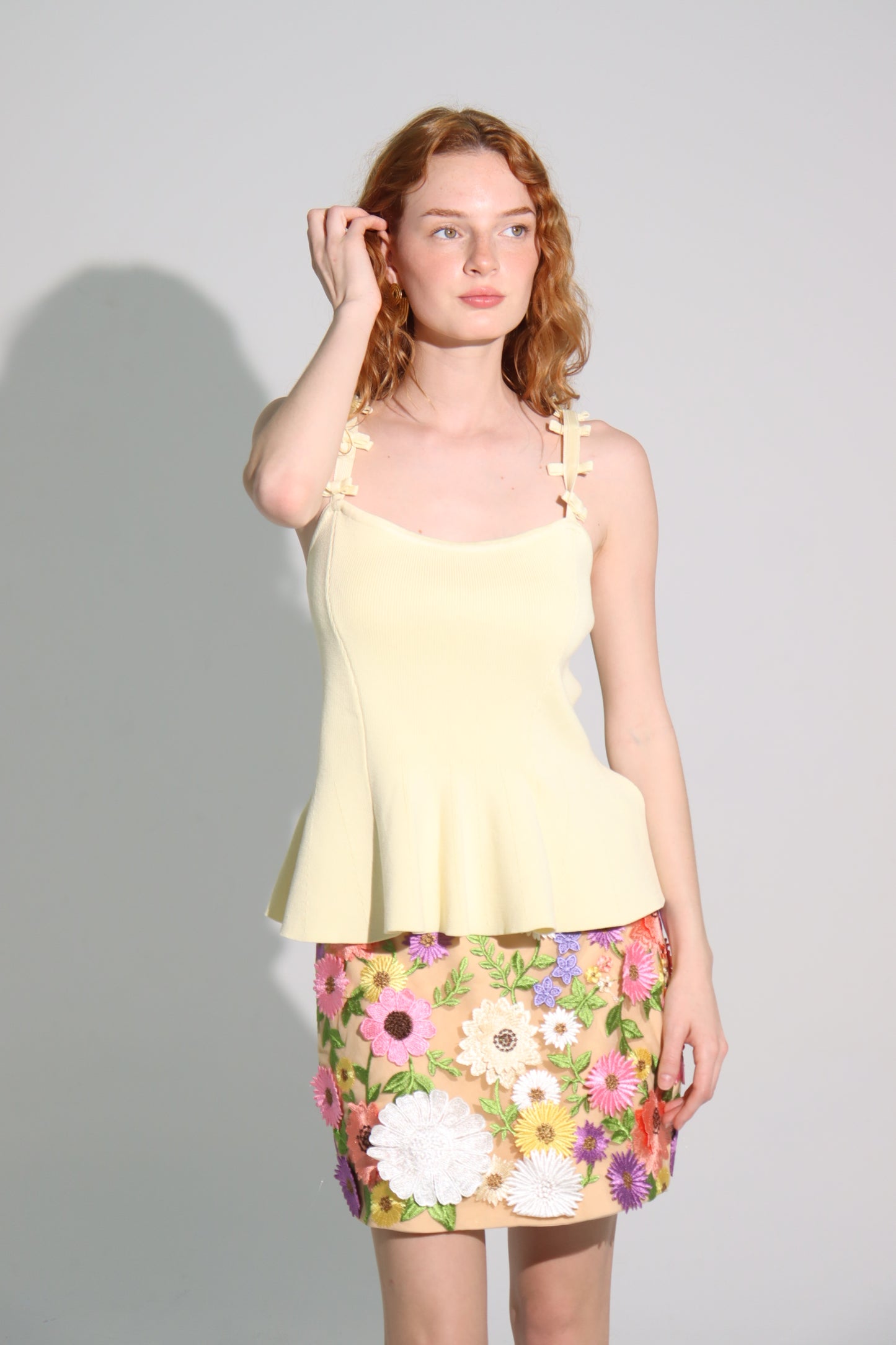 Bloom petal skirt