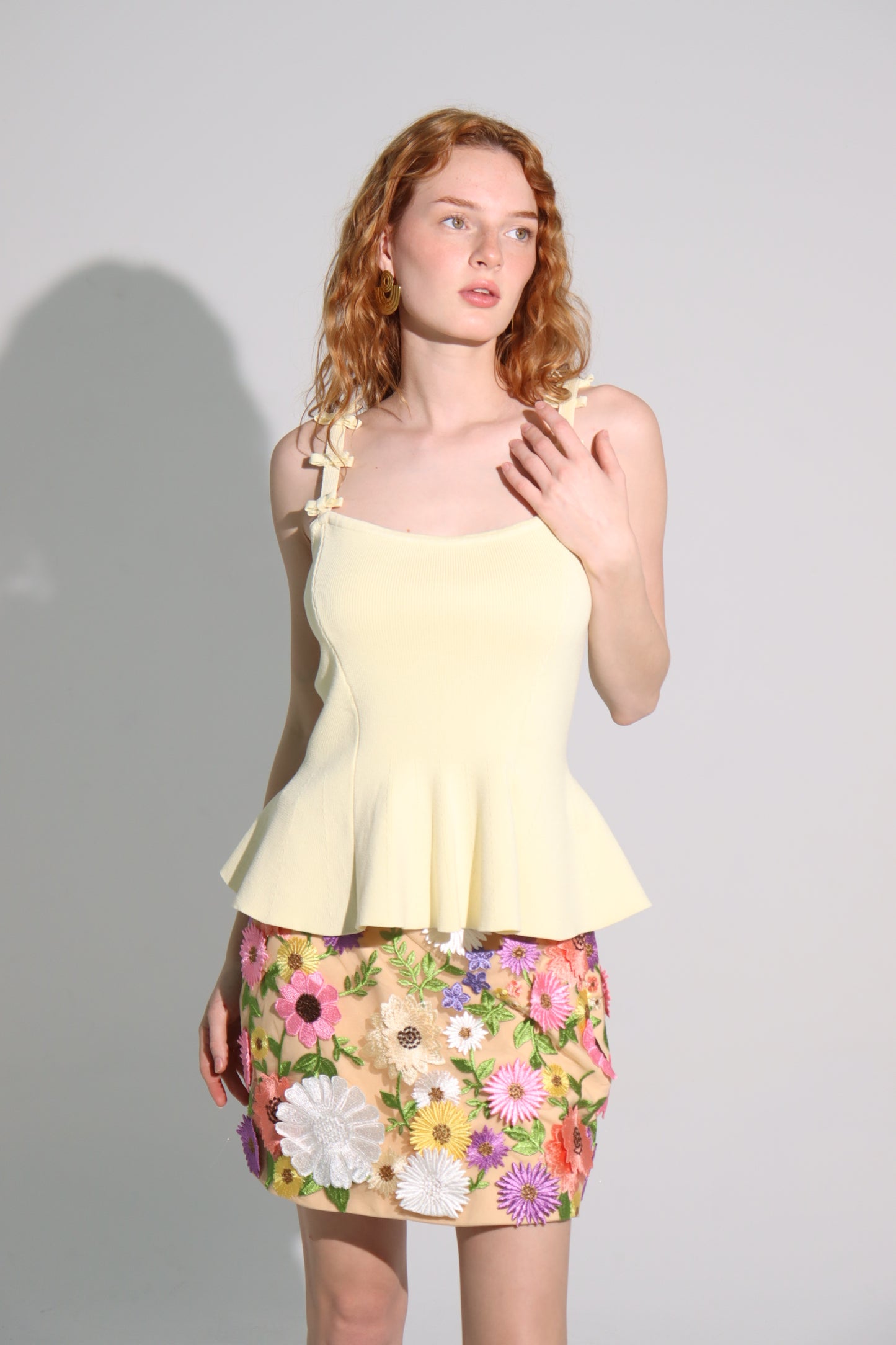Bloom petal skirt