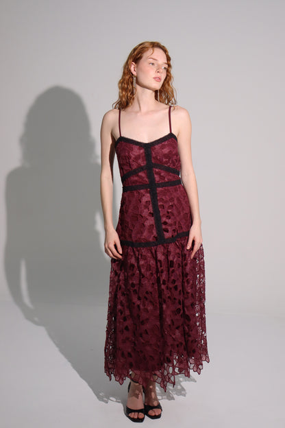 Fresh wine dress