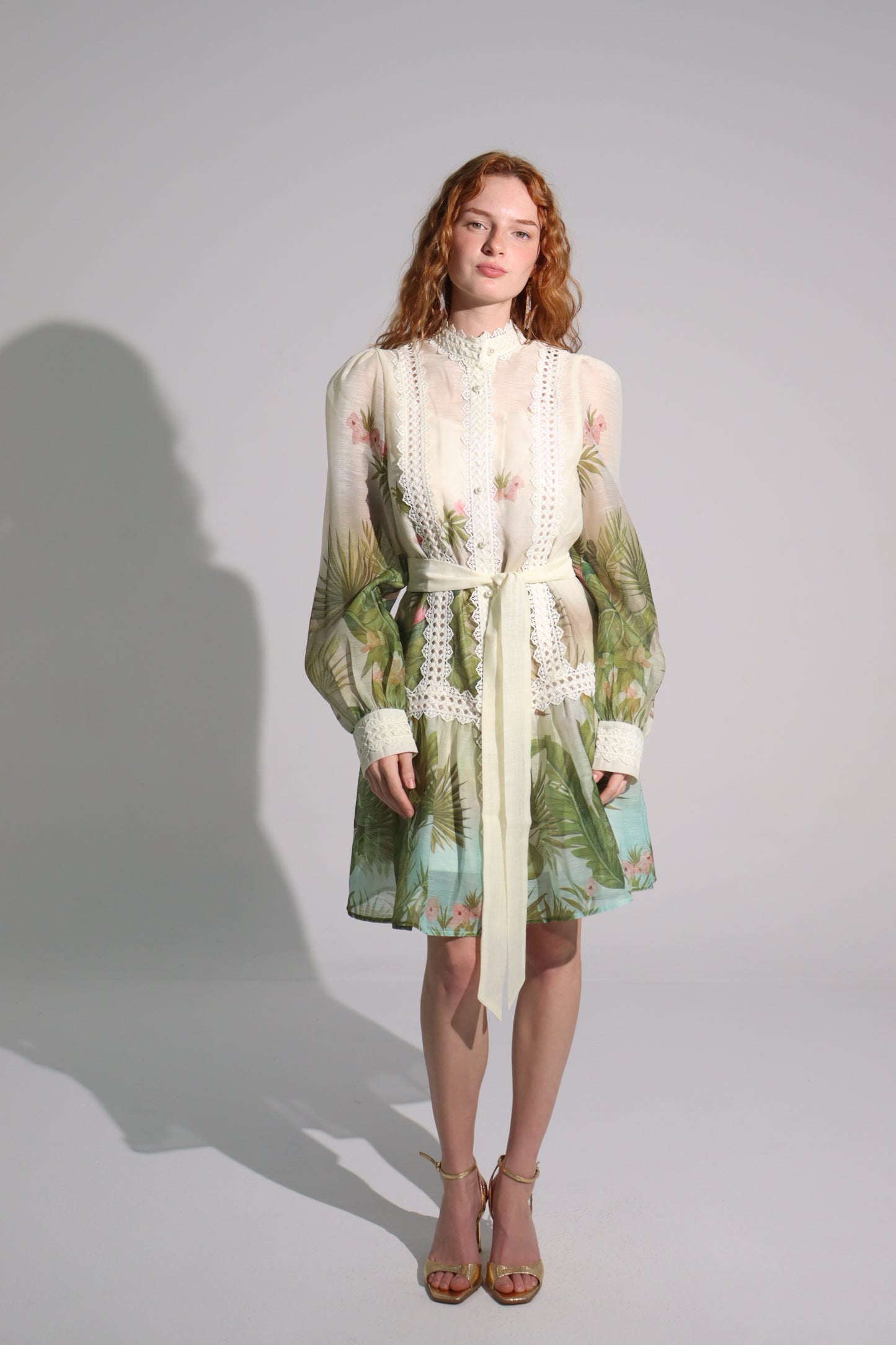 Tropical glam dress