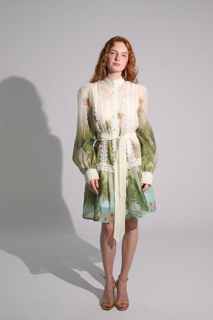 Tropical glam dress