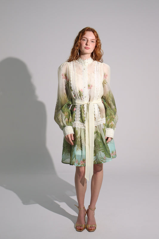 Tropical glam dress