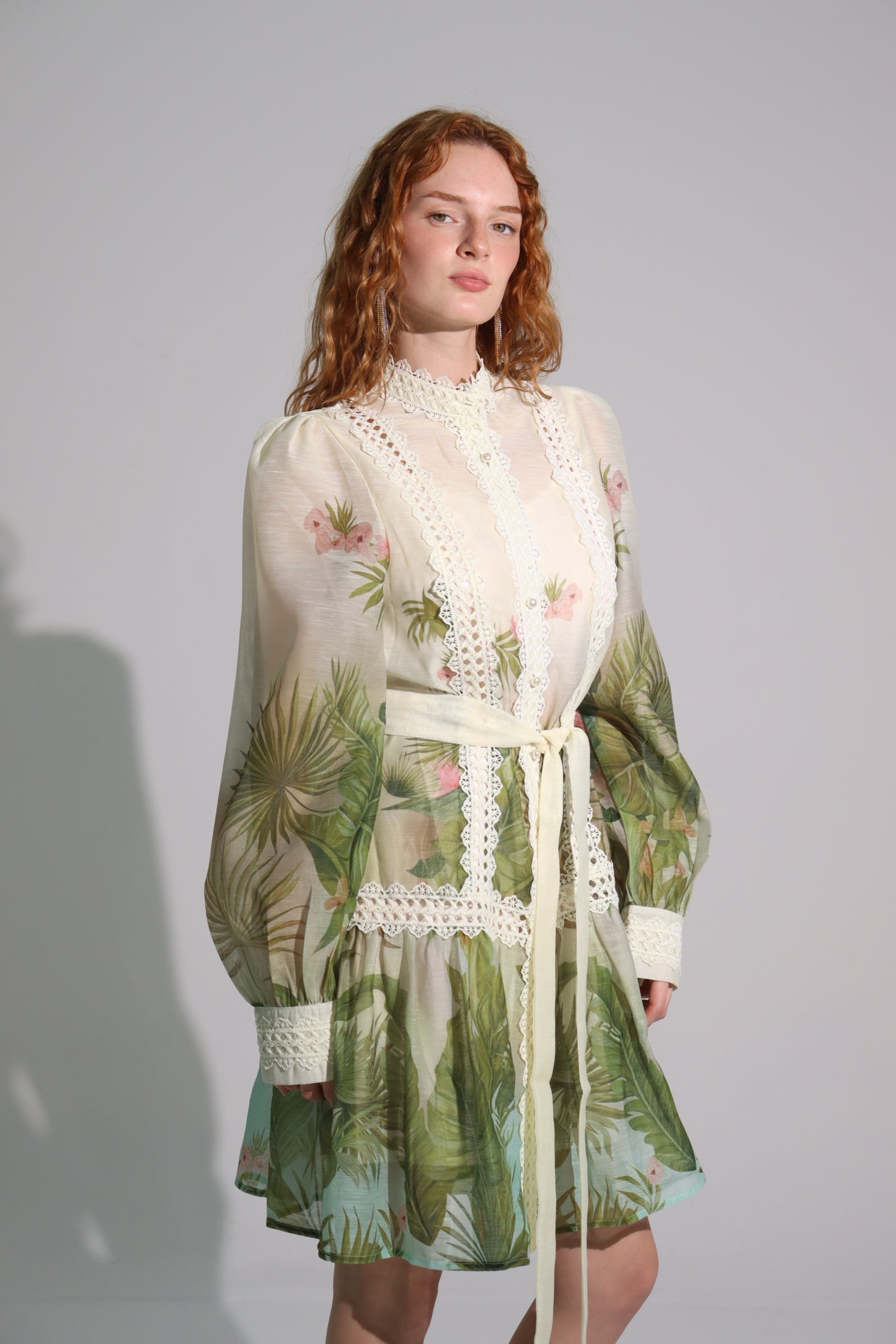 Tropical glam dress