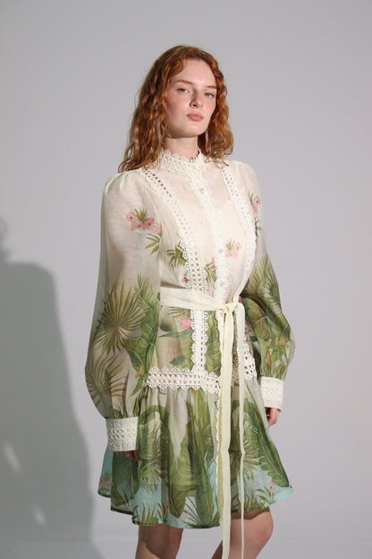 Tropical glam dress