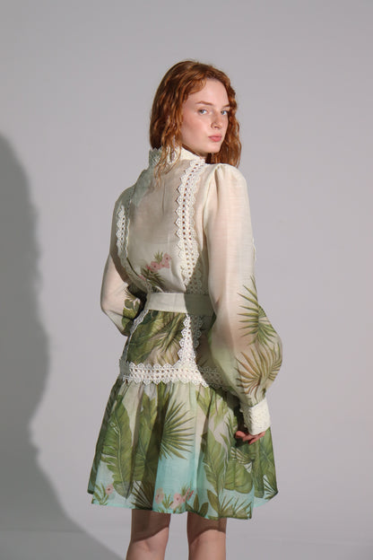 Tropical glam dress