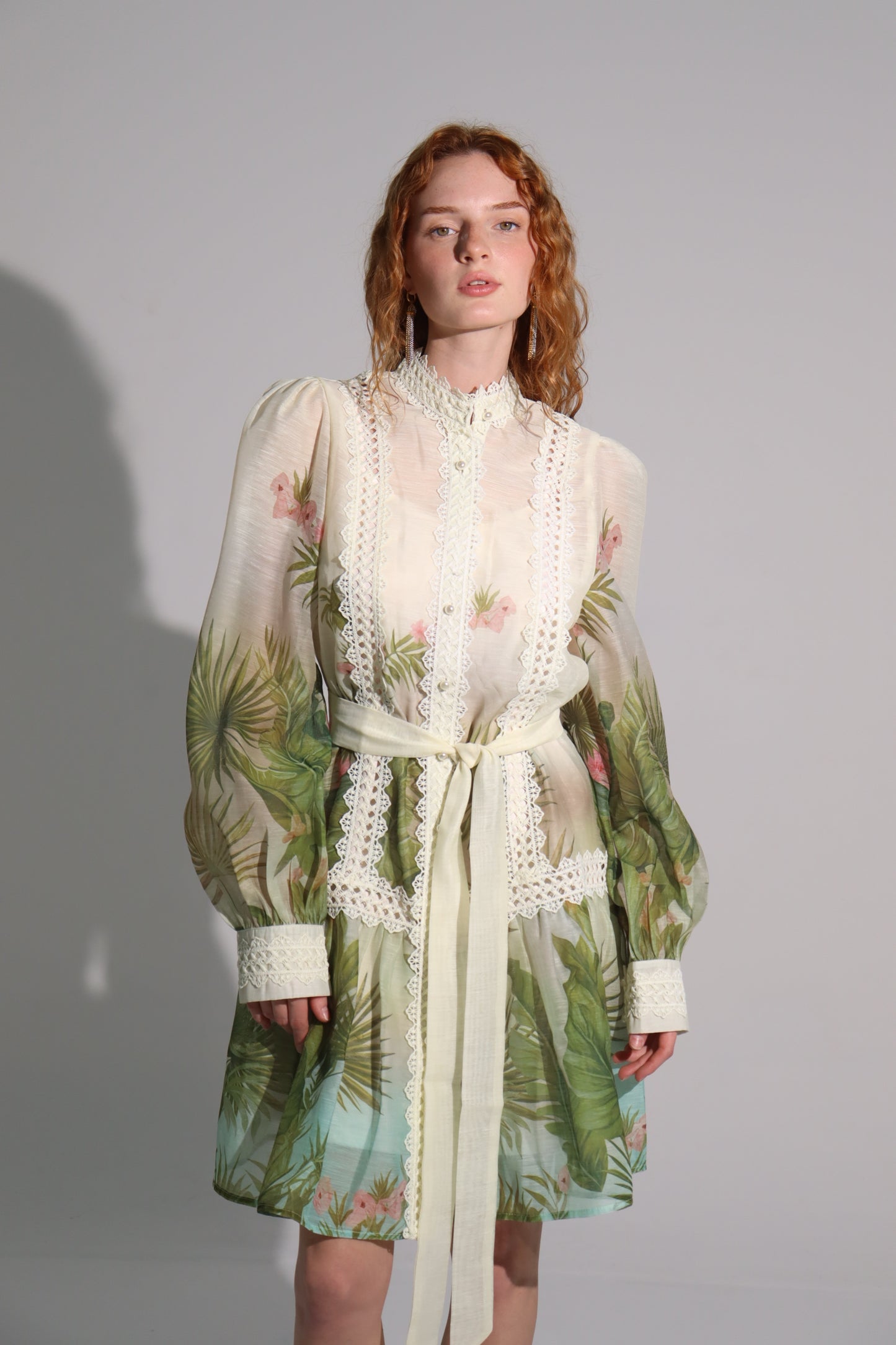 Tropical glam dress