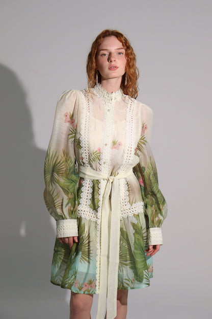 Tropical glam dress