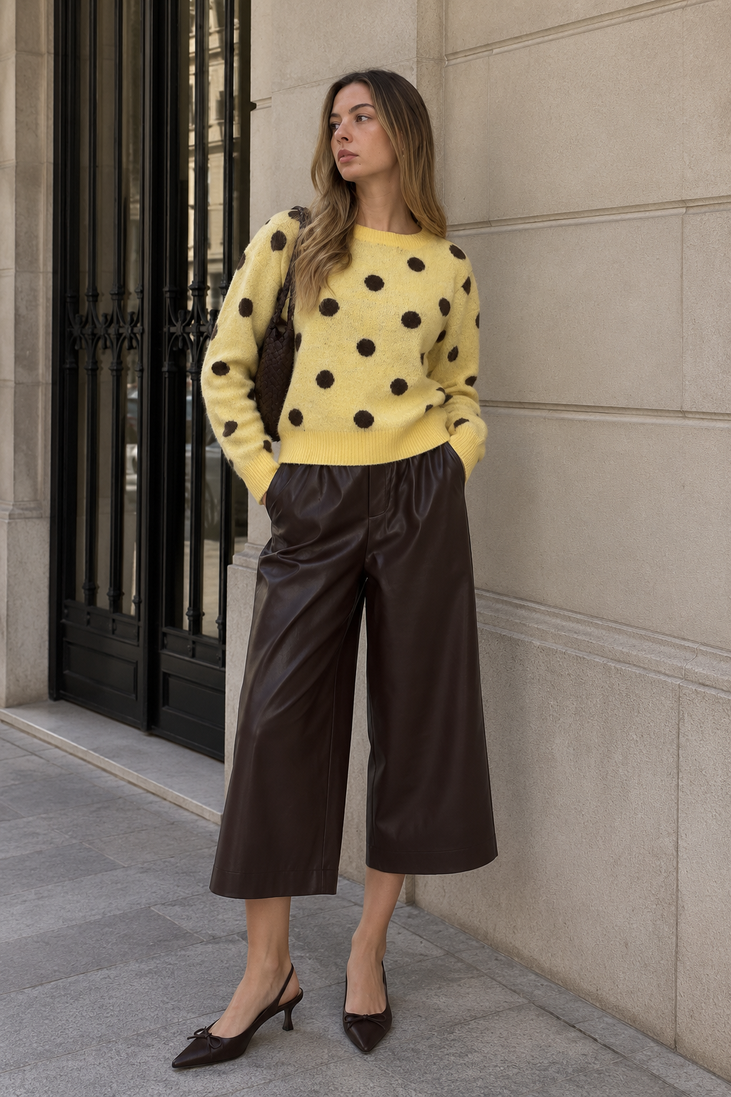Tailored Jort — Chocolate Brown