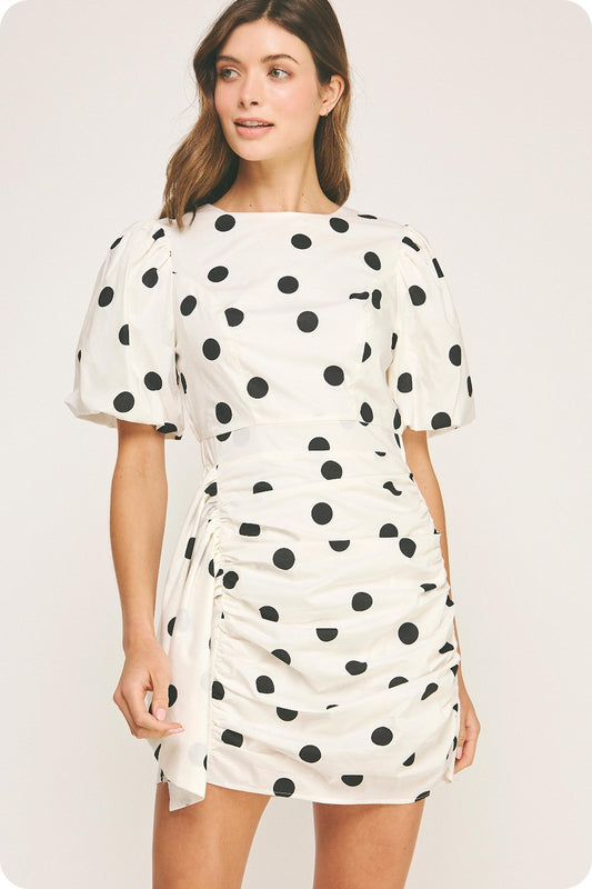 Short Polka Dot Dress