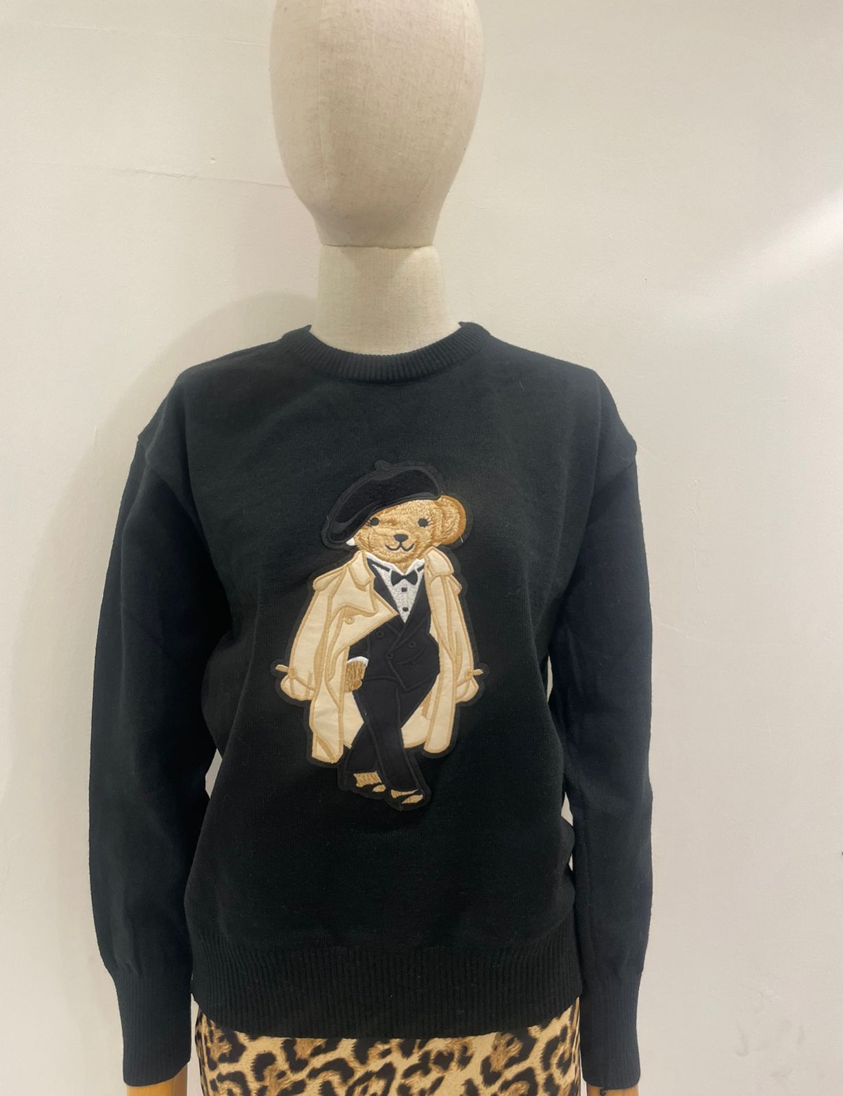 BEAR SWEATER WITH COAT