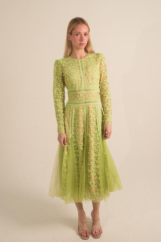 Lime Green Dress