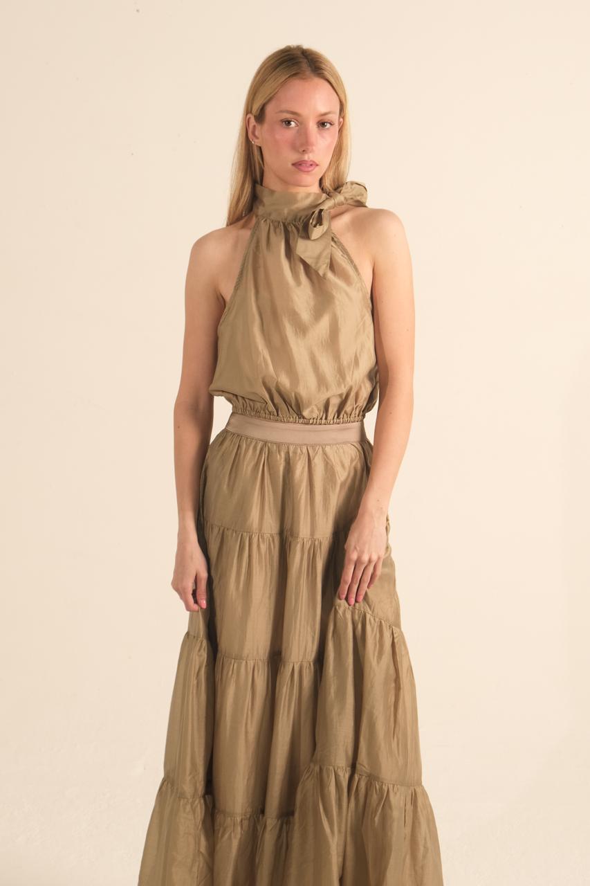 OLIVE GREEN SKIRT