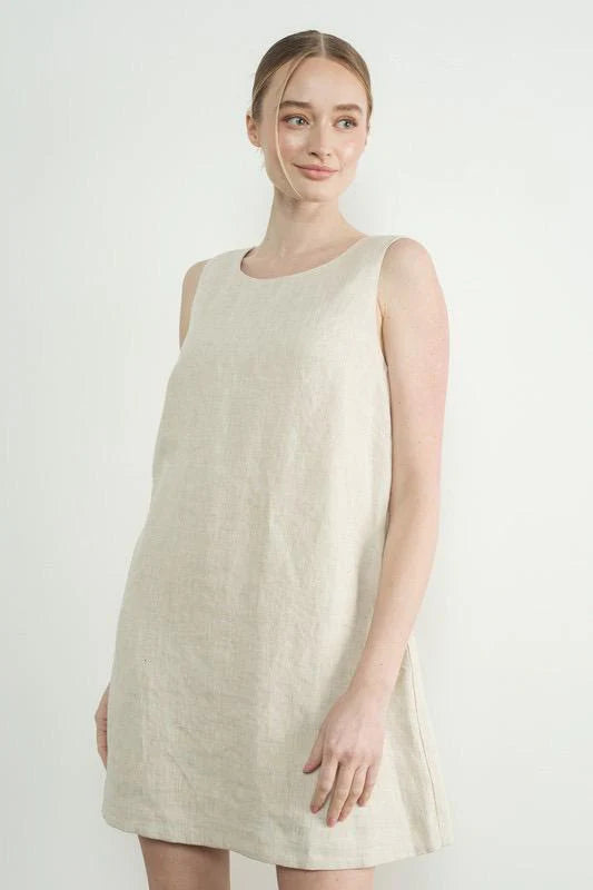 LINEN DRESS