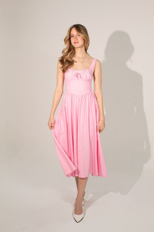 Bubble gum Pink dress