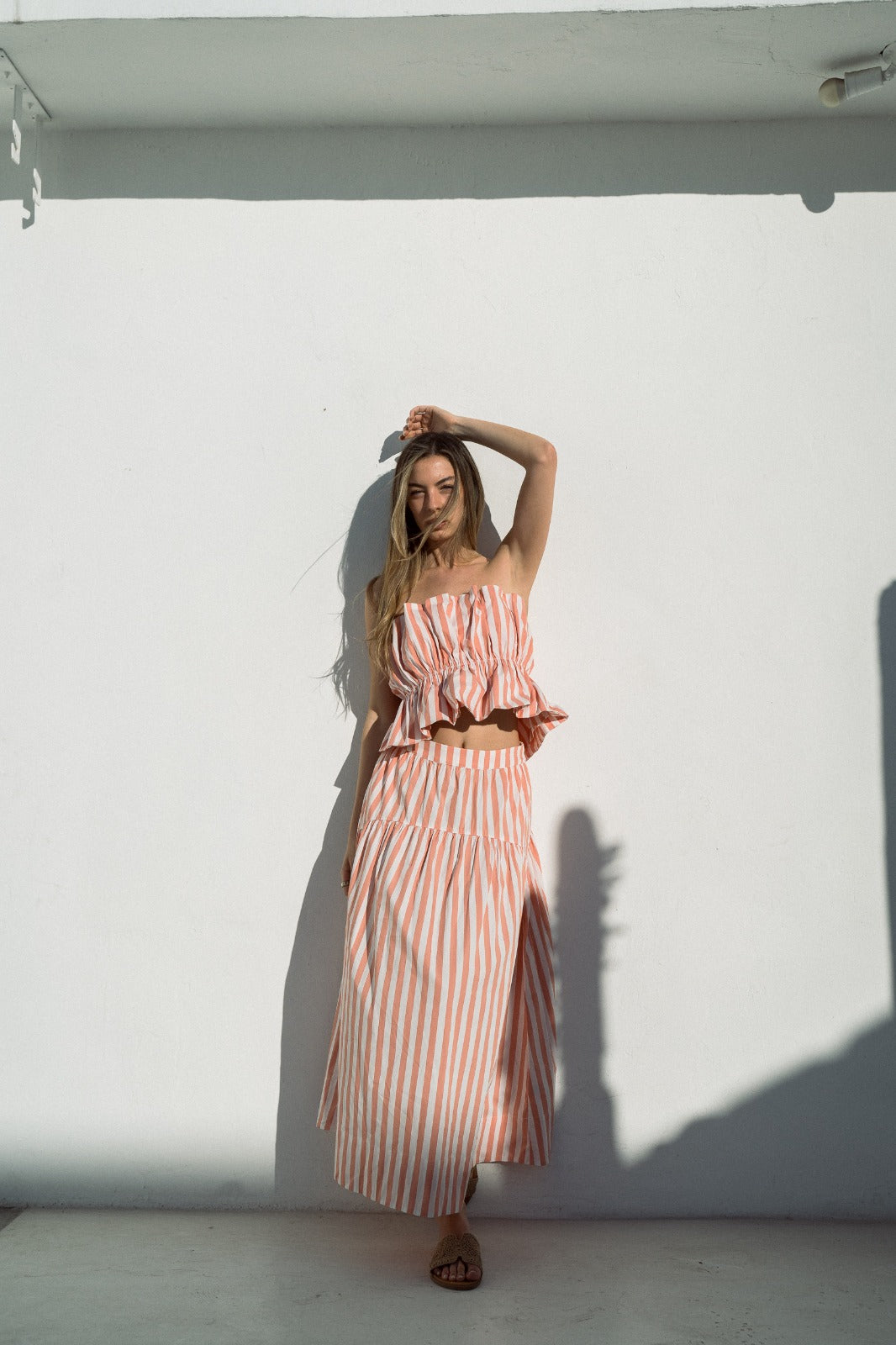 Stripes Island skirt