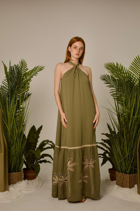 Paradise Palm dress