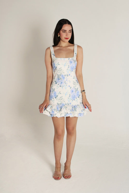 SHORT LIGHT BLUE DRESS